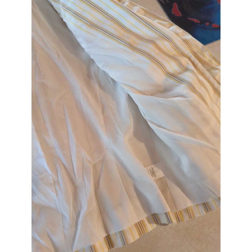 New Express Women's Suit - Blazer and Pants Set Size 4 Pinstripe Cream READ! - Picture 11 of 13